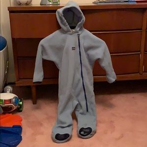 Boys fleece snowsuit